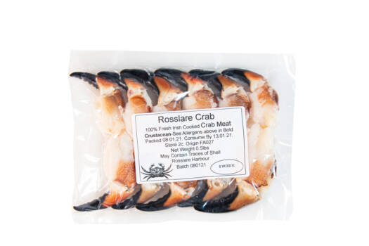AT809 - Fresh Wild Rosslare Crab Claws